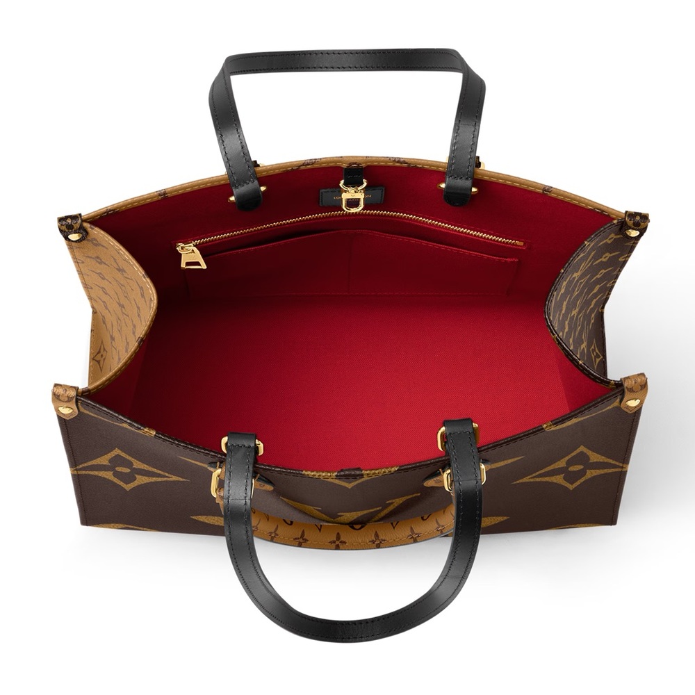 BRAND NEW! LOUIS VUITTON LV REVERSE MONOGRAM M45321 OnTheGo MM TOTE BAG - Picture 6 of 16